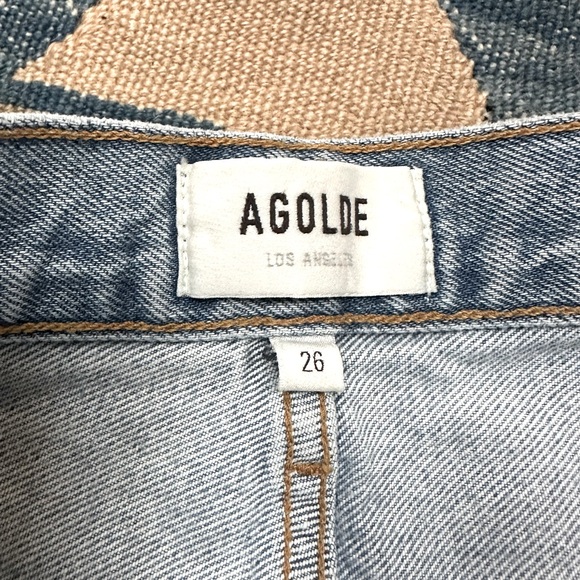 Agolde Riley High Rise Crop - Picture 4 of 12